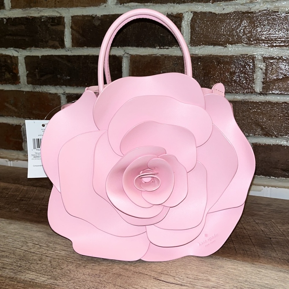 kate spade NWT! Flora Rose Crossbody Bag - Picture 8 of 16